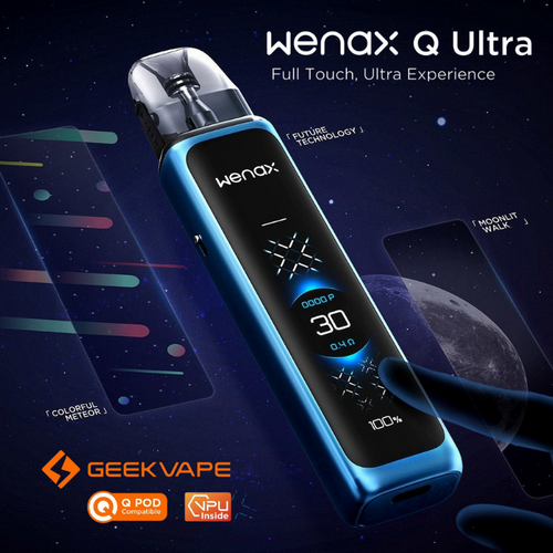 Geekvape Wenax Q Ultra Kit £25 - Includes Free Salt