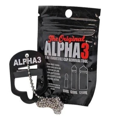 Alpha 3 in 1 Shortfill Cap Removal Tool £3