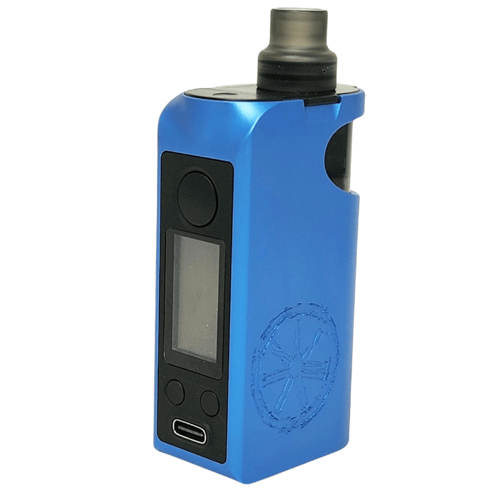 Asmodus Minikin Pod Kit | £25 - Avalanche Vapes Estaril Blue Metal