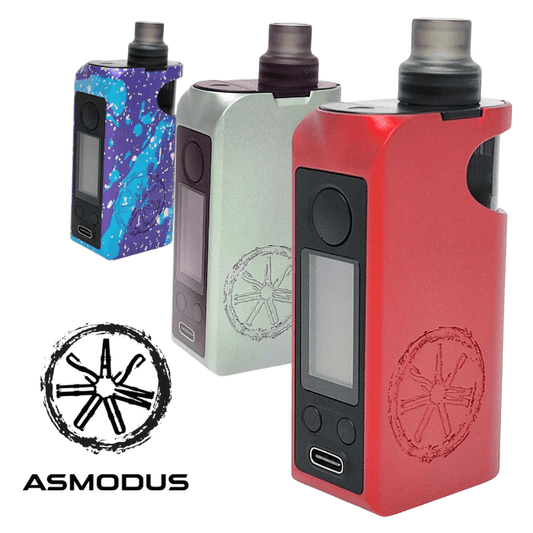 Asmodus Minikin Pod Kit | £25 - Avalanche Vapes Estaril Blue Metal