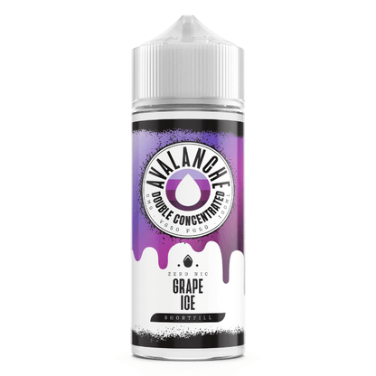 Avalanche 50/50 | 100ml + 2 Nics | £7 - Avalanche Vapes Grape Ice50/50 Shortfill