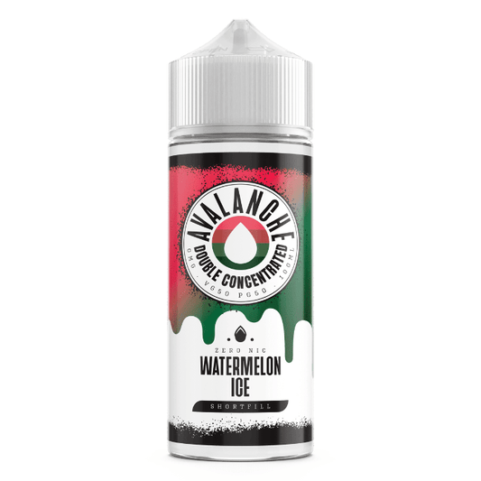 Avalanche 50/50 | 100ml + 2 Nics | £7 - Avalanche Vapes Watermelon Ice50/50 Shortfill