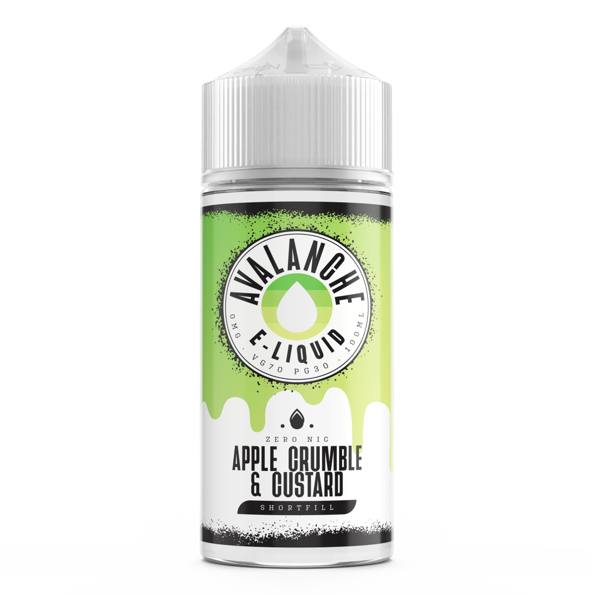 Avalanche 70/30 | 100ml + 2 Nics | £4 - Avalanche Vapes Apple Watermelon
