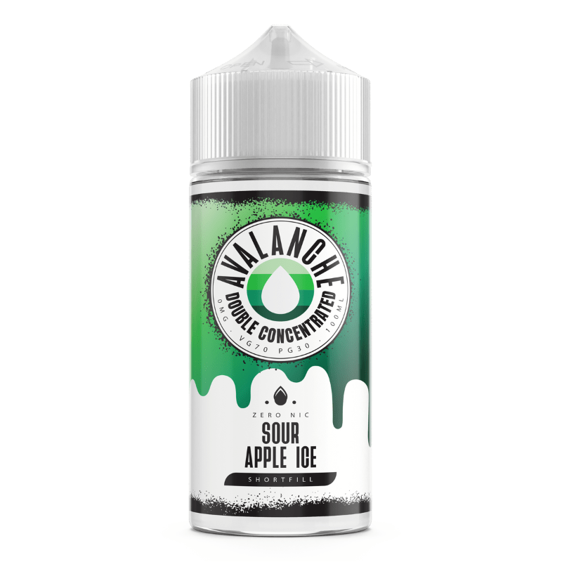 Avalanche 70/30 | 100ml + 2 Nics | £4 - Avalanche Vapes Apple Watermelon