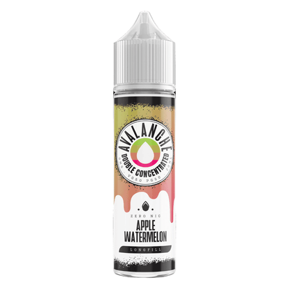 Avalanche Longfill + 3 Nic Salts | £6 - Avalanche Vapes Apple Watermelon/ 12mg (Inc 4 Salt shots)