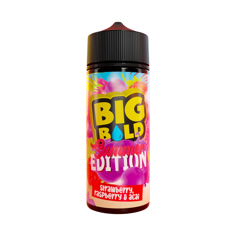 Big Bold 70/30 | 100ml + 2 Nics | £10 - Avalanche Vapes Berries & Bubblegum Delight