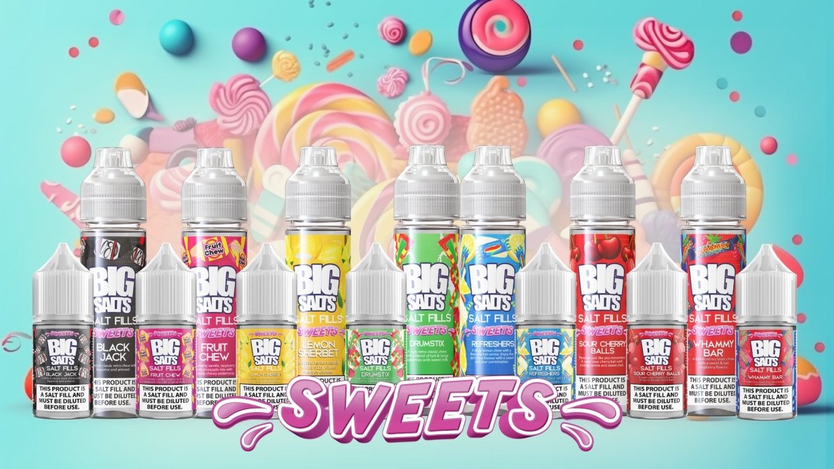 Big Salts Longfill + 3 Nic Salts | From £4 - Avalanche Vapes Apple Blackcurrant9mg Inc 3 Salt Shots