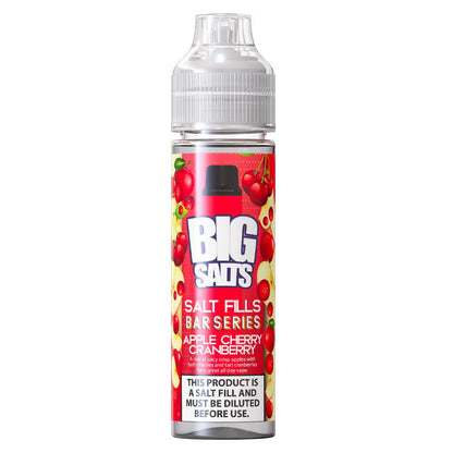 Big Salts Longfill + 3 Nic Salts | From £4 - Avalanche Vapes Apple Cherry Cranberry9mg Inc 3 Salt Shots