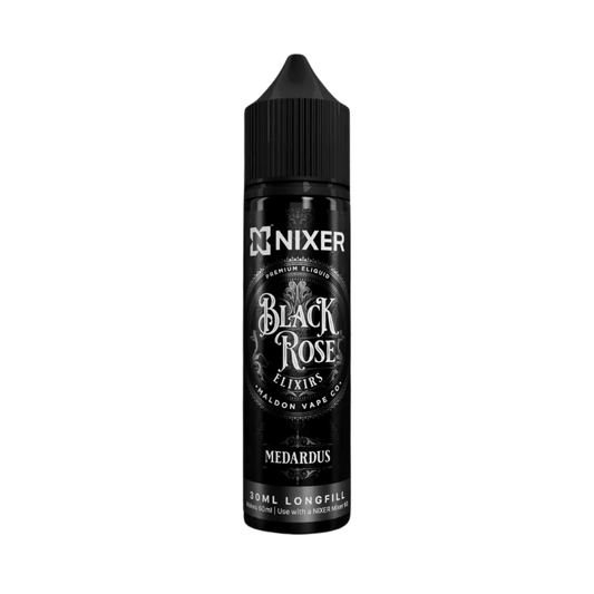 Black Rose Longfill + 3 Nic Salts | £8 - Avalanche Vapes Medardus/ 9mg (Inc 3 Salt Shots)