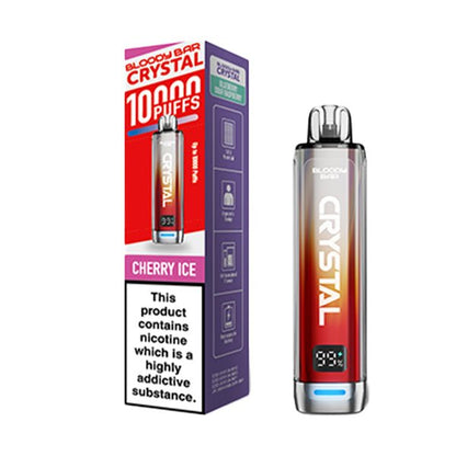 Bloody Bar Crystal 10K Prefilled Kit | £6 - Avalanche Vapes Cherry IceKIT