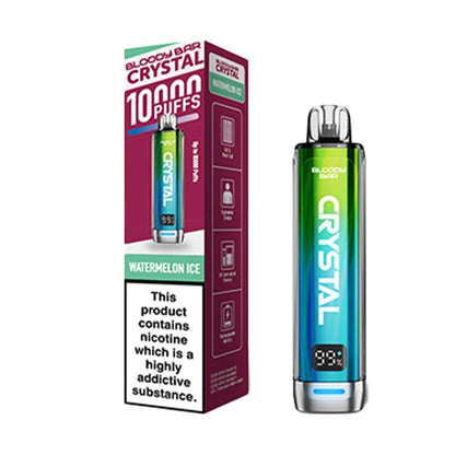 Bloody Bar Crystal 10K Prefilled Kit | £6 - Avalanche Vapes Watermelon IceKIT