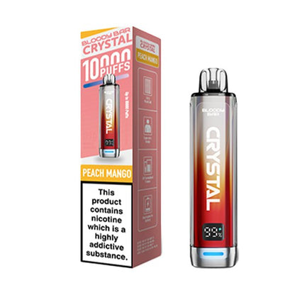 Bloody Bar Crystal 10K Prefilled Kit | £6 - Avalanche Vapes Peach MangoKIT