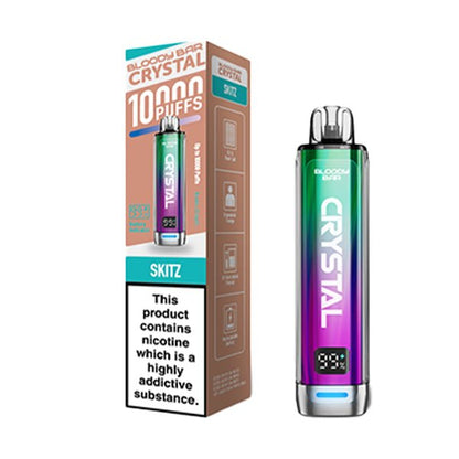 Bloody Bar Crystal 10K Prefilled Kit | £6 - Avalanche Vapes SkitzKIT