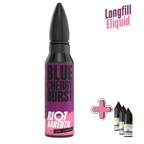 Riot Squad BAR EDTN Longfill  + 3 Salt Shots (£7)