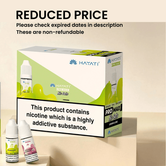 Box of 10 Hayati Salt (expired) | 10 for £3 - Avalanche Vapes LtdBox of 10Fresh Menthol Mojito | 10mg