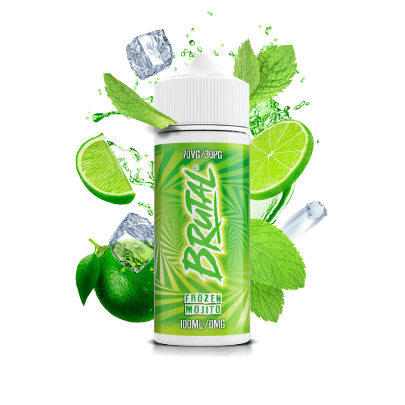 Brutal Drinks 70/30 | 100ml + 2 Nics | £5 - Avalanche Vapes Frozen Mojito