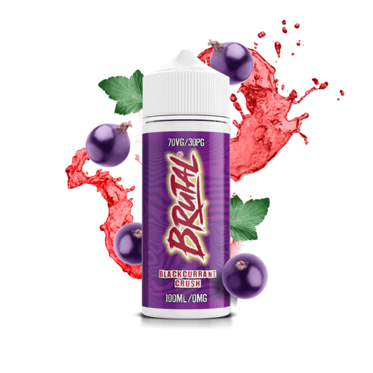 Brutal Drinks 70/30 | 100ml + 2 Nics | £5 - Avalanche Vapes Blackcurrant Crush