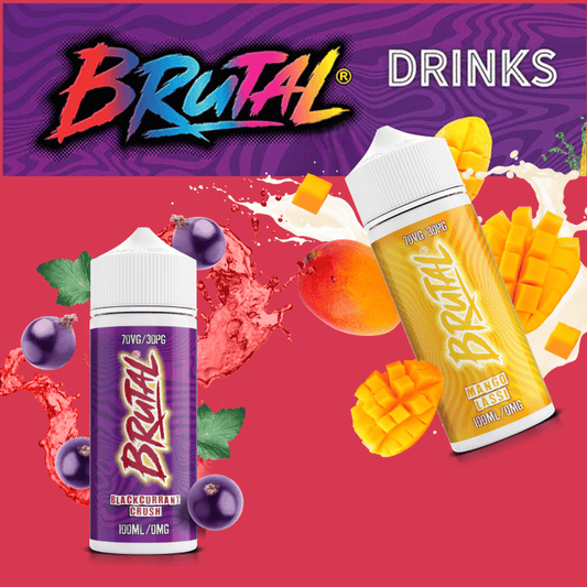 Brutal Drinks 70/30 | 100ml + 2 Nics | £5 - Avalanche Vapes Pina Colada