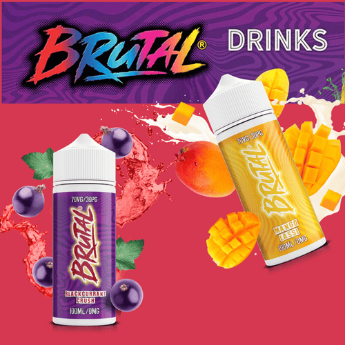 Brutal Drinks 100ml + 2 Nics (£8)