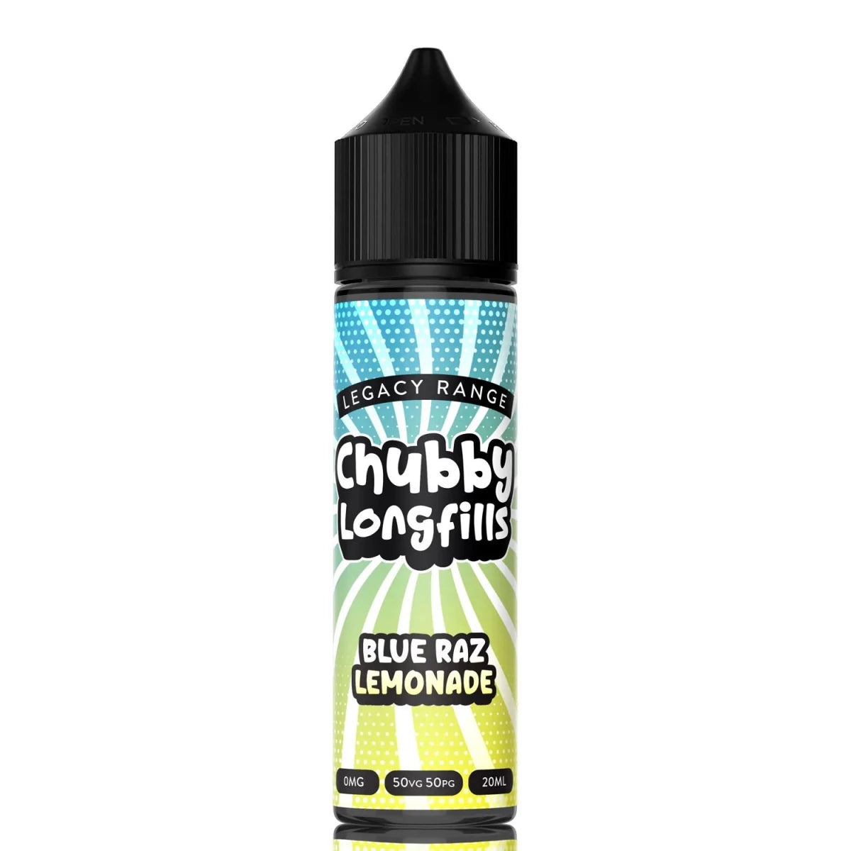 Chubby Longfill £4 - Avalanche Vapes Blue Razz Lemonade12mg (inc 4 salt shots)