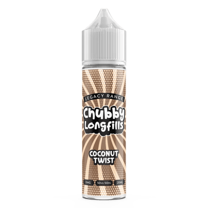 Chubby Longfill £4 - Avalanche Vapes Coconut Twist12mg (inc 4 salt shots)