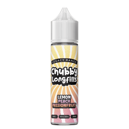 Chubby Longfill £4 - Avalanche Vapes Lemon Peach Passionfruit12mg (inc 4 salt shots)