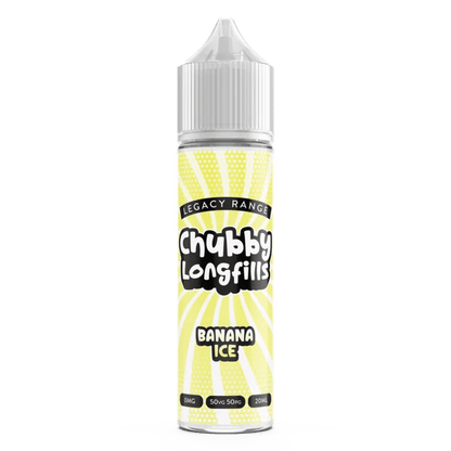 Chubby Longfill £4 - Avalanche Vapes Banana Ice12mg (inc 4 salt shots)