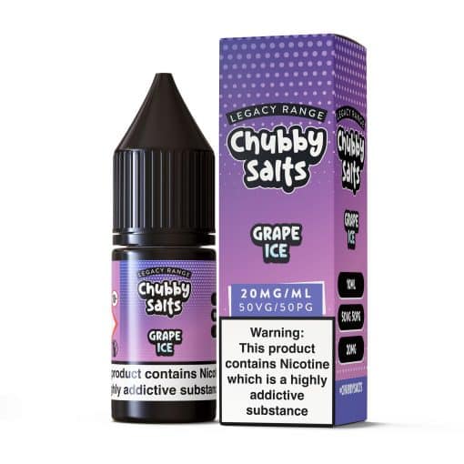 Chubby Nic Salt | £2 - Avalanche Vapes Grape Ice10mg
