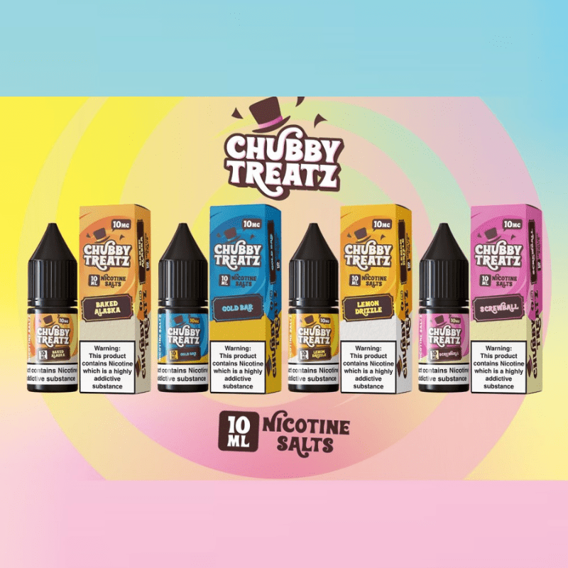 Chubby Nic Salt | £2 - Avalanche Vapes Blue Raz Lemonade10mg