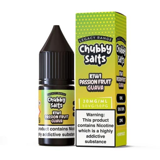Chubby Nic Salt | £2 - Avalanche Vapes Kiwi Passionfruit Guava10mg