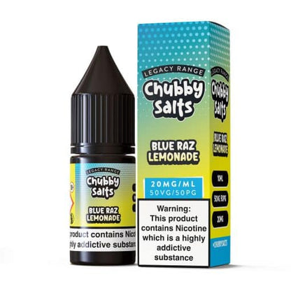 Chubby Nic Salt | £2 - Avalanche Vapes Blue Raz Lemonade10mg