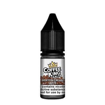 Coffee King Nic Salt | 50p - Avalanche Vapes Boston Cream Latte10mg