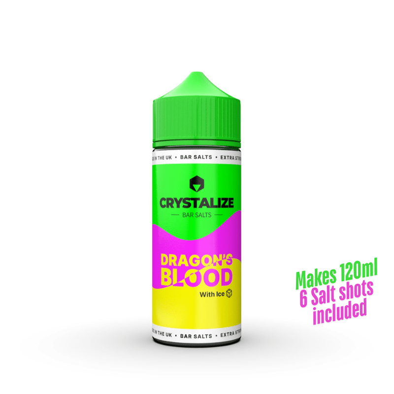 Crystalize Longfill + 6 Nic Salts | £12 - Avalanche Vapes Banana Ice10mg Inc 6 Salt Shots