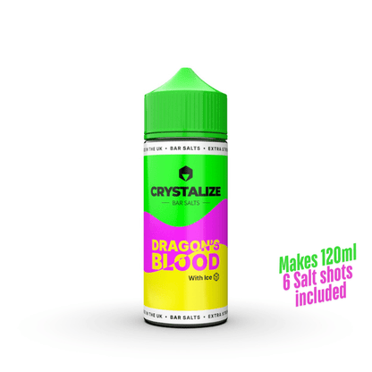 Crystalize Longfill + 6 Nic Salts | £12 - Avalanche Vapes Banana Ice10mg Inc 6 Salt Shots