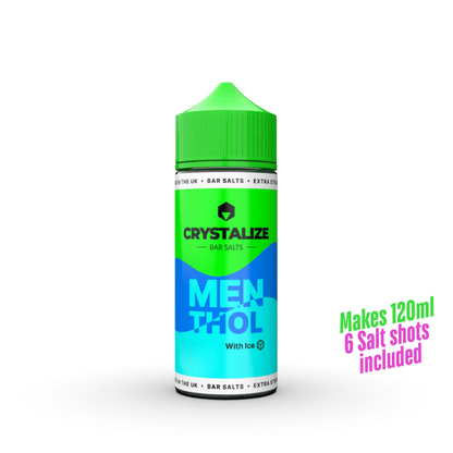 Crystalize Longfill + 6 Nic Salts | £12 - Avalanche Vapes Banana Ice10mg Inc 6 Salt Shots