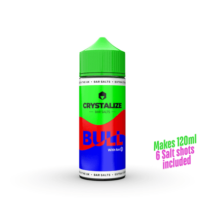 Crystalize Longfill + 6 Nic Salts | £12 - Avalanche Vapes Banana Ice10mg Inc 6 Salt Shots
