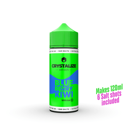 Crystalize Longfill + 6 Nic Salts | £12 - Avalanche Vapes Banana Ice10mg Inc 6 Salt Shots