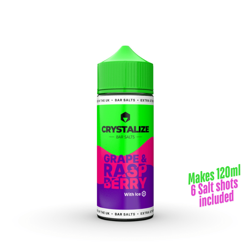 Crystalize Longfill + 6 Nic Salts | £12 - Avalanche Vapes Banana Ice10mg Inc 6 Salt Shots