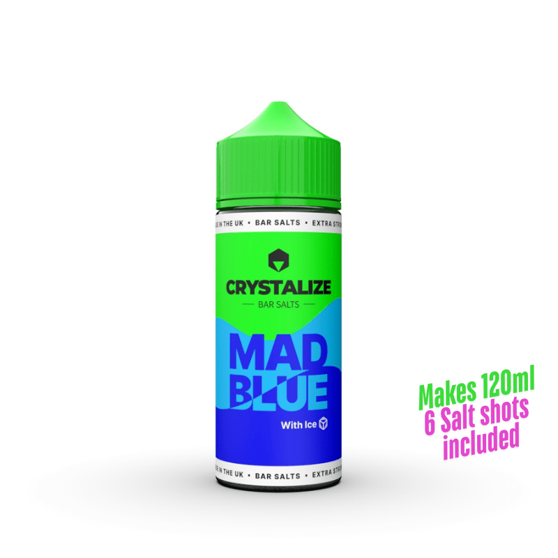 Crystalize Longfill + 6 Nic Salts | £12 - Avalanche Vapes Banana Ice10mg Inc 6 Salt Shots