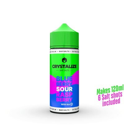 Crystalize Longfill + 6 Nic Salts | £12 - Avalanche Vapes Banana Ice10mg Inc 6 Salt Shots
