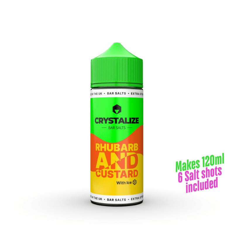 Crystalize Longfill + 6 Nic Salts | £12 - Avalanche Vapes Banana Ice10mg Inc 6 Salt Shots