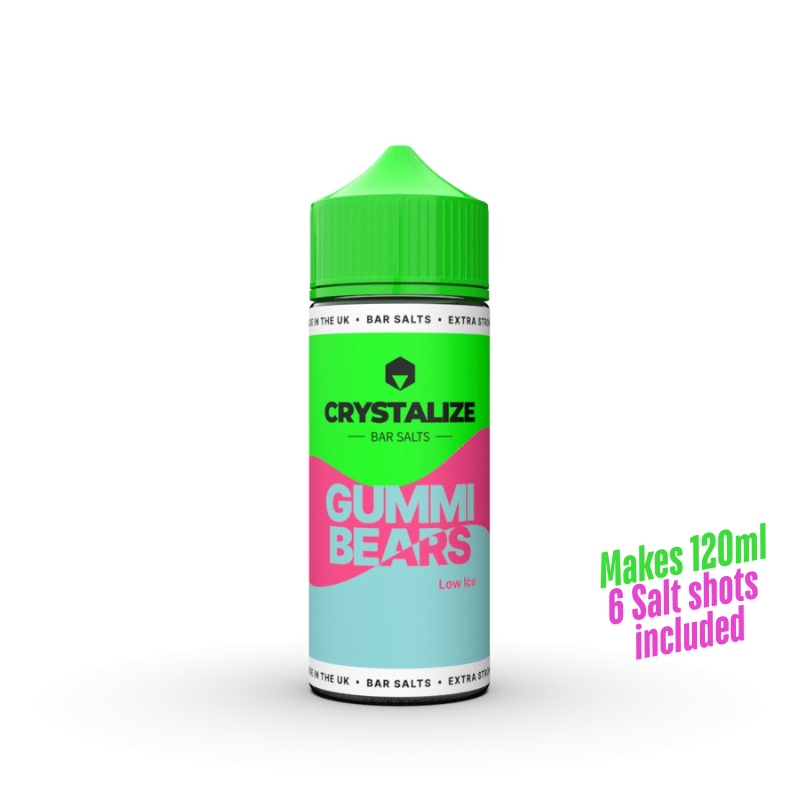 Crystalize Longfill + 6 Nic Salts | £12 - Avalanche Vapes Banana Ice10mg Inc 6 Salt Shots