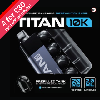 Titan 10K disposable 4 for £30