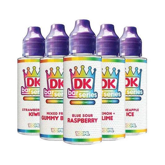 DK Bar Series 50/50 | 100ml + 2 Nics | £6 - Avalanche Vapes Blue Sour Raspberry