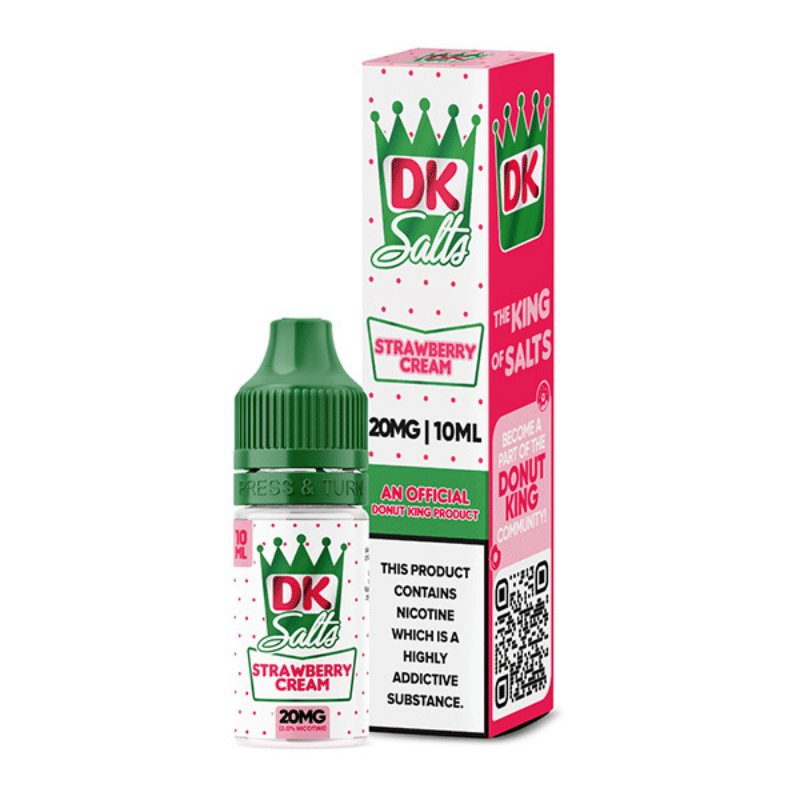 Donut King Nic Salt | £2 - Avalanche Vapes Strawberry Cream10mg