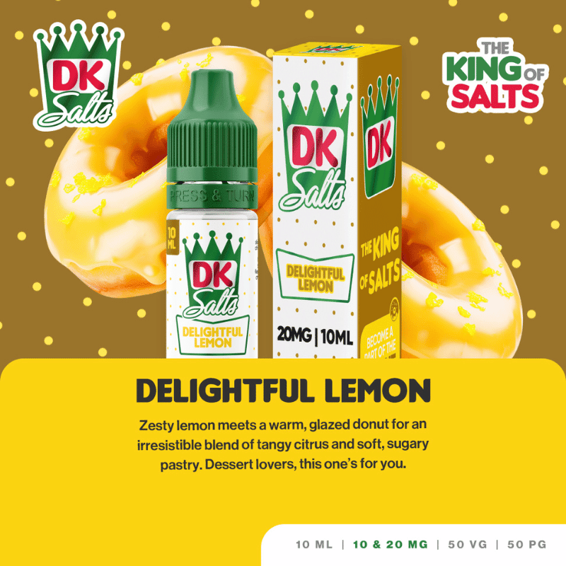 Donut King Nic Salt | £2 - Avalanche Vapes Double Apple10mg
