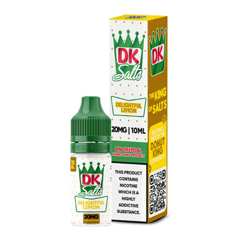 Donut King Nic Salt | £2 - Avalanche Vapes Delightful Lemon10mg