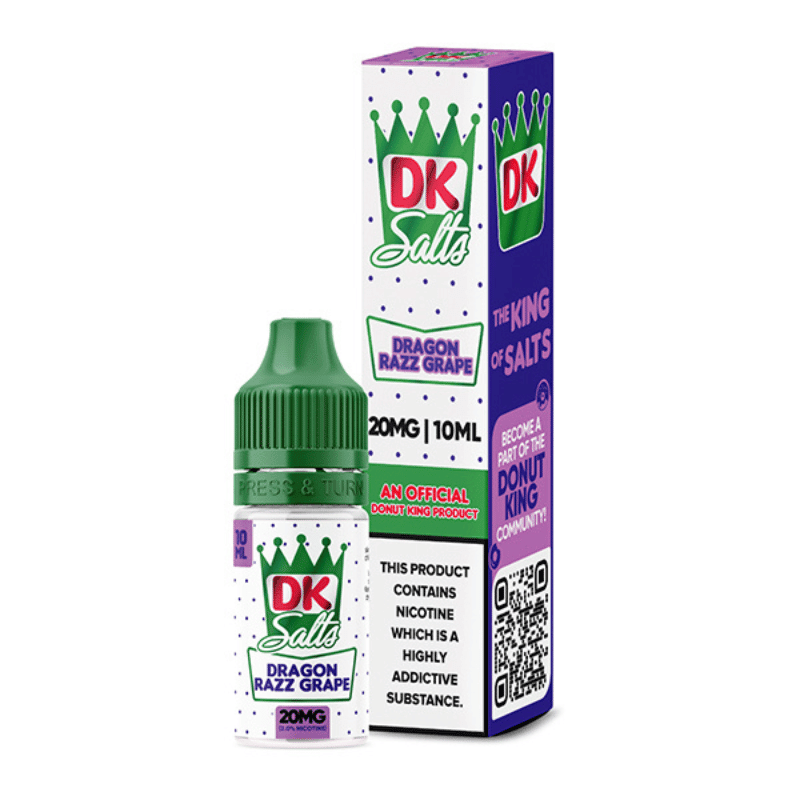 Donut King Nic Salt | £2 - Avalanche Vapes Dragon Razz Grape10mg