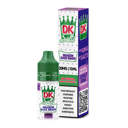 Donut King Nic Salt | £2 - Avalanche Vapes Dragon Razz Grape10mg