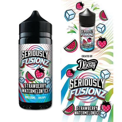 Doozy Fusionz 70/30 | 100ml + 2 Nics | £5 - Avalanche Vapes Strawberry Watermelon Ice